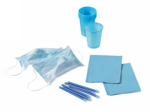 KIT 4 DESECHABLES CELESTE 500 PACIENTES