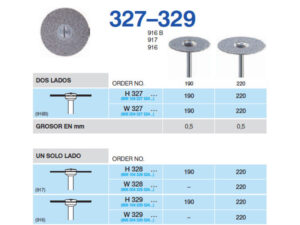 H329-220 PM DISCO DIAM.RIGIDO