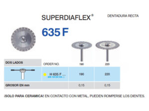 H635F-190 PM DISC.DIAM.SUPERFL