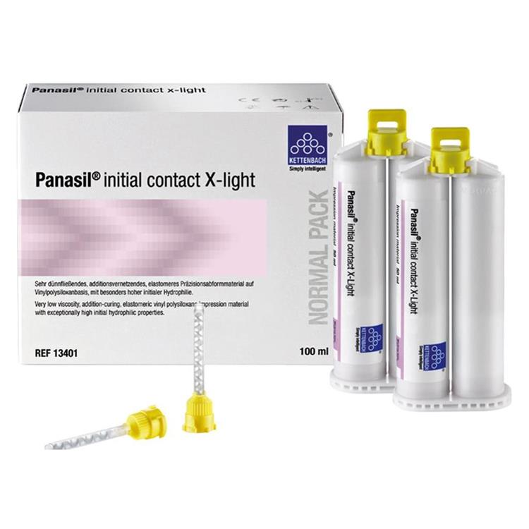 panasil-initial-contact-x-light-2x50ml-dentalis-iberia-klinikare