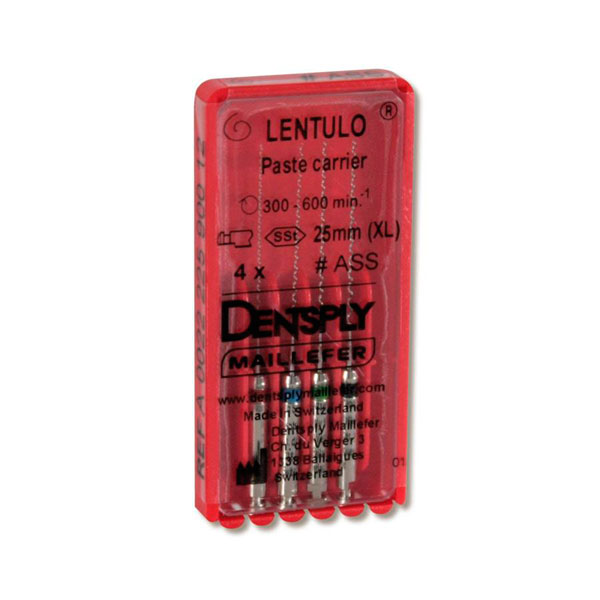 LENTULOS 25mm. N.4 - 4uds. - Dentalis Iberia