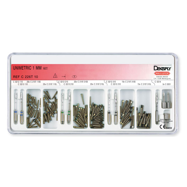 UNIMETRIC KIT INTRO 1mm C226T/10 120u. - Dentalis Iberia
