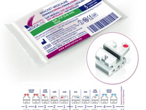 Bracket ML Cerámico r/metal Roth .018 L1/2R rep