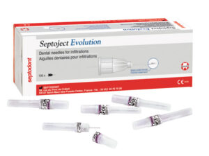 AGUJAS SEPTOJECT EVOLUTION 30G 25 0,3x25mm 100u.