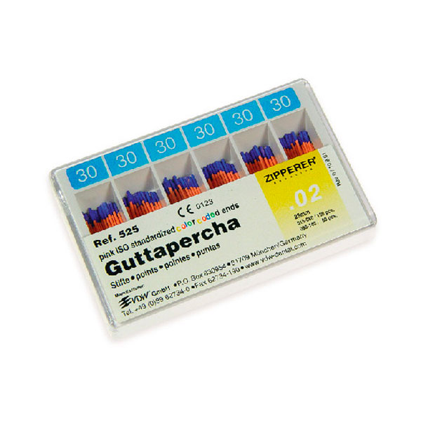 GUTTAPERCHA 25 ART.525 120u - Dentalis Iberia