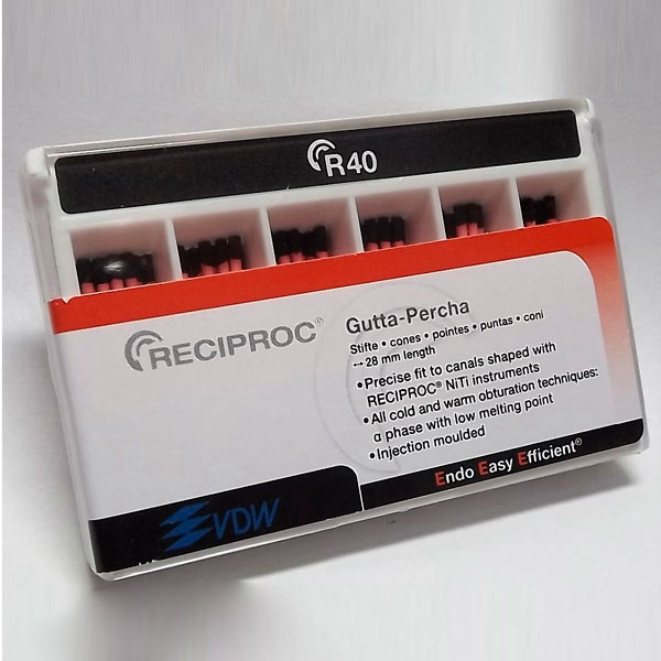 GUTAPERCHA RECIPROC PARA R40 60u. - Dentalis Iberia