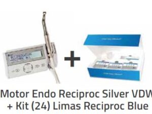 Motor Endo Reciproc Silver VDW + Kit (24) Limas Reciproc Blue
