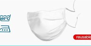 Mascarillas de 3 capas esterilizable (5 uds) ( Entrega en 24-48 horas)