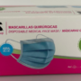 MASCARILLAS QUIRÚRGICAS AZULES CAJA 50 UNIDADES.