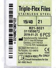 Limas TRIPLE-FLEX #20 (6 UDS) 25mm SybronEndo-KERR