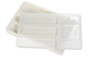 Bandejas y vasos desechables para clinicas dentales