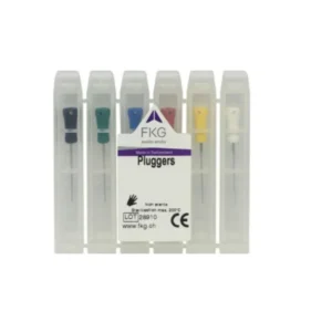 Pluggers - Espaciadores de NiTi punta plana, 21 mm, ISO 25