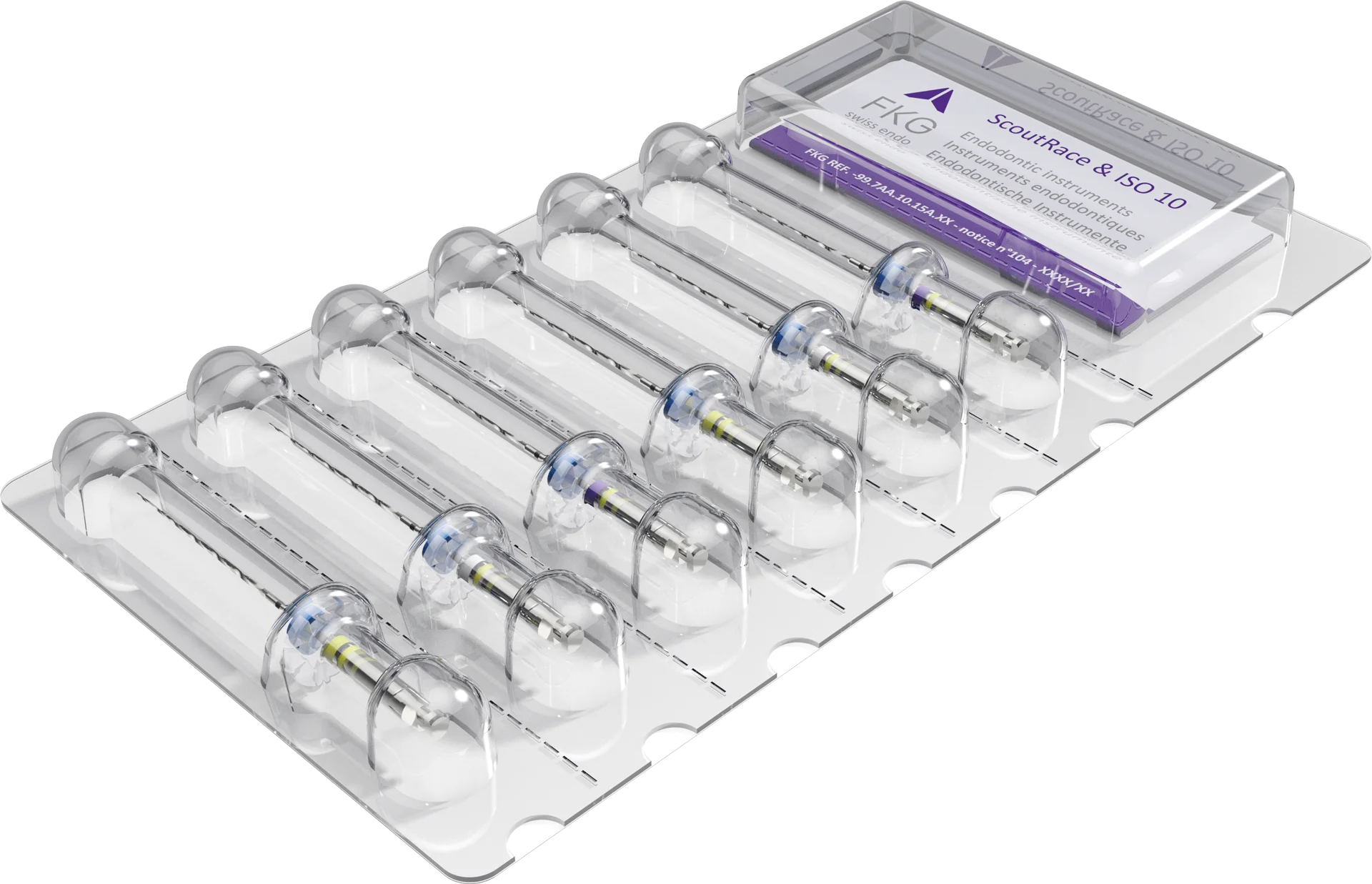 Surtido ScoutRaCe, 25 mm: 2x 010/.02 + 2x 015/.02 + 2x 020/.02