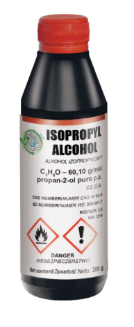 ISOPROPYL ALCOHOL 200 g - Cerkamed - Imagen 3